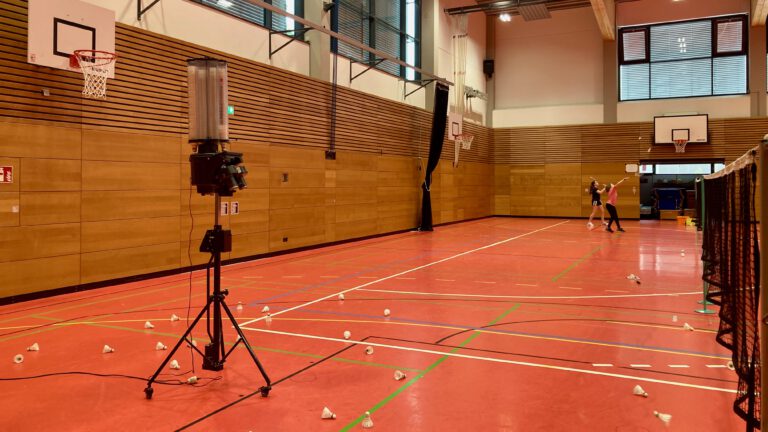 Training mit der Ballmaschine